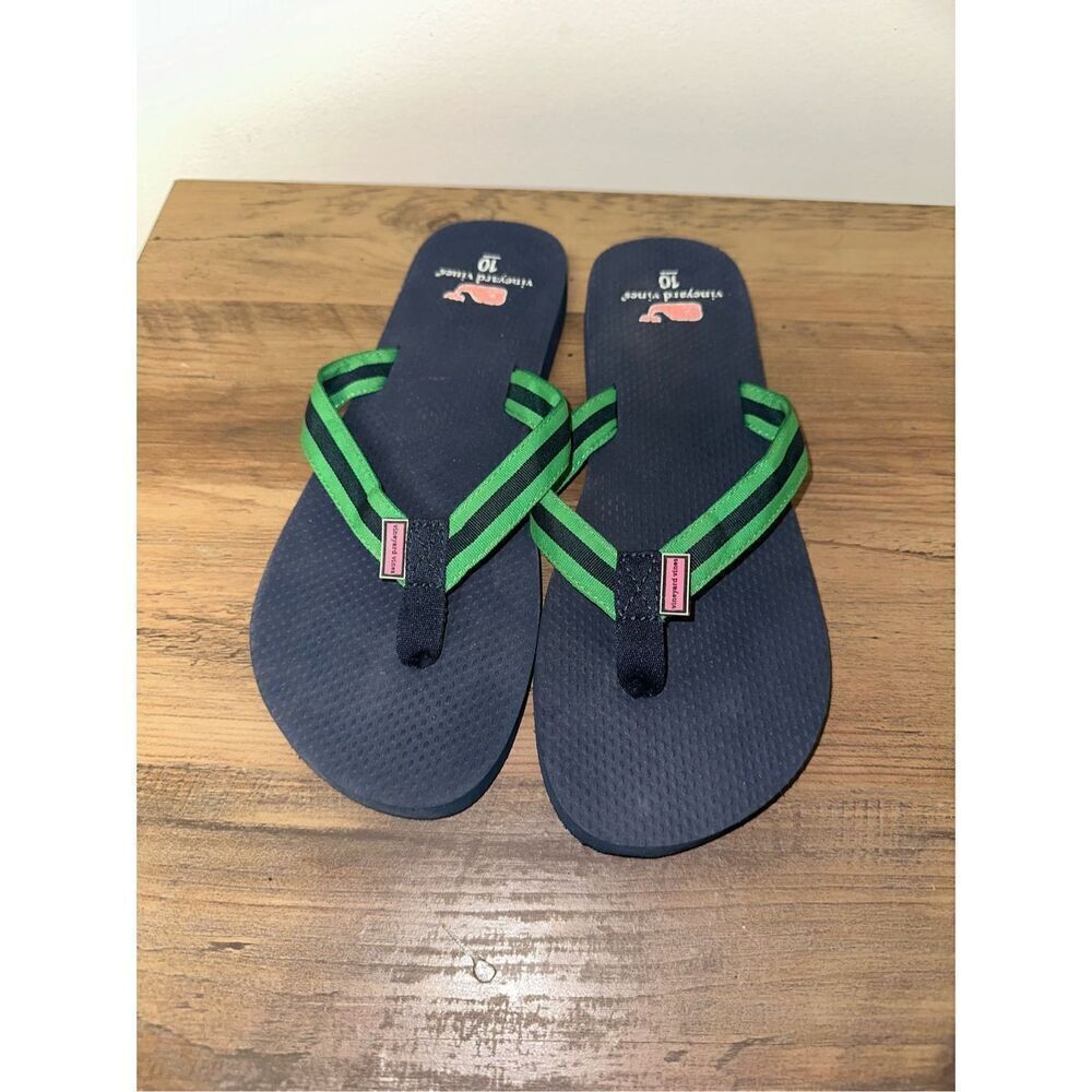 Vineyard Vines Thong Sandals Size 10 Womens